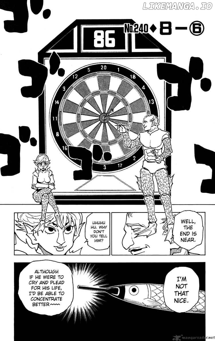 Hunter x Hunter, Chapter 240 image 01
